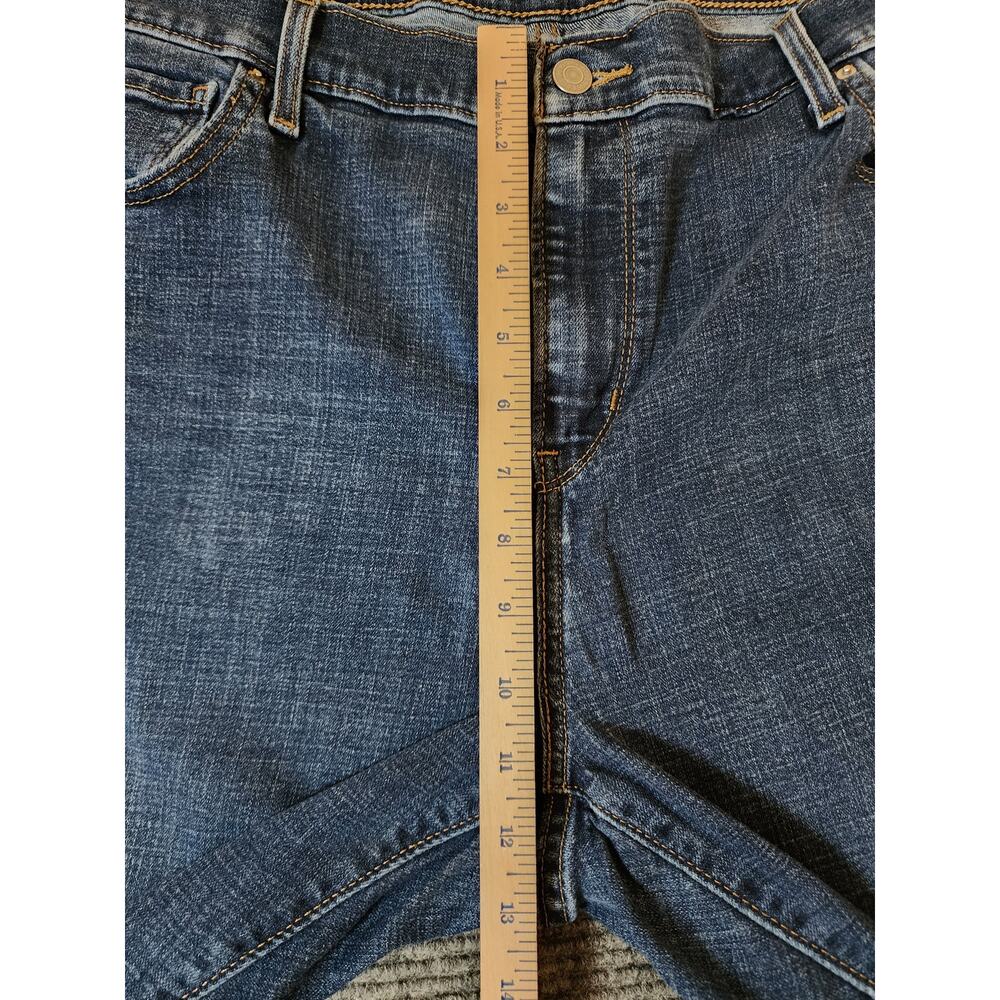 Levi Strauss Women's Size 18 725 High Rise BootCut Denim Stretch Blue Jeans - Picture 8 of 13